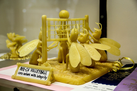 Hardened Honey Sculpture