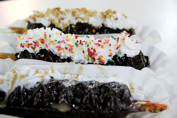 Belgian Waffles on a stick