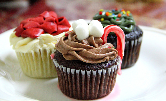 Christmas mini-cakes