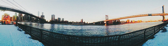 Brooklyn + Manhattan Bridges