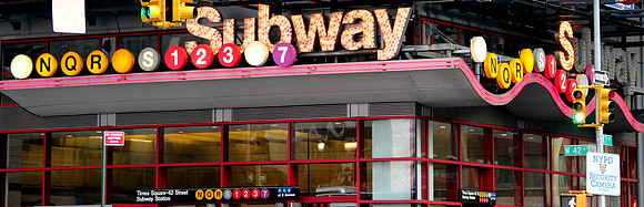 42nd St Subway station
