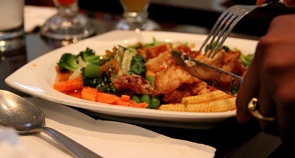 Thai fish curry